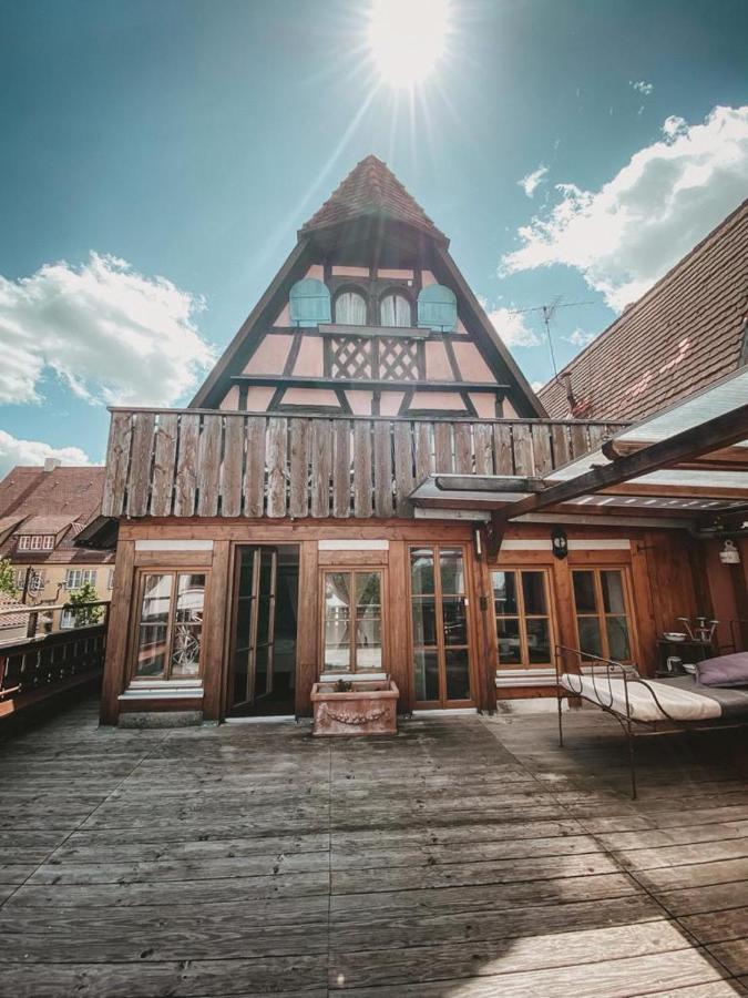 Cafe Einzigartig Lägenhet Rothenburg ob der Tauber Exteriör bild